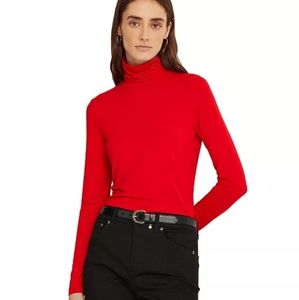 Lauren Ralph Lauren Slim-Fit Turtleneck Top